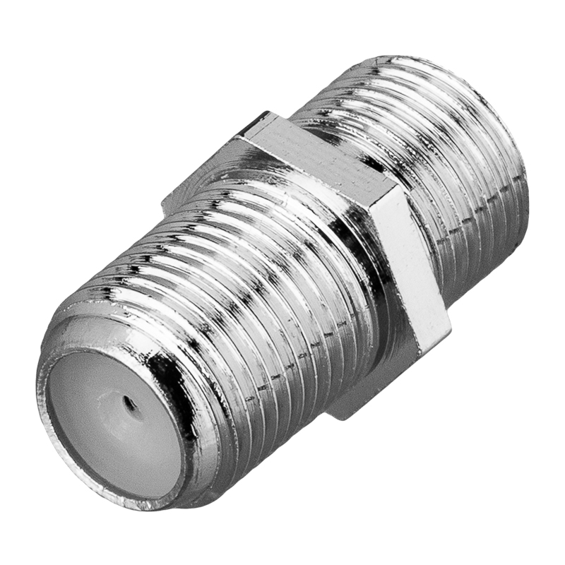 Переходник антенный, (гнездо F - гнездо F), бочка, 1 шт. REXANT