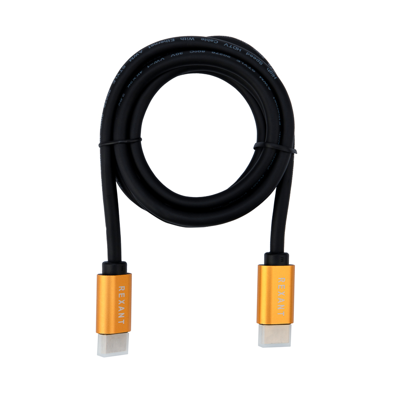 Кабель HDMI – HDMI 2.0, 1,5м, позолоченный REXANT