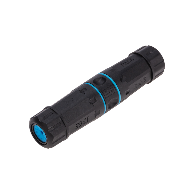 Индустриальный проходной адаптер уличный, RJ-45(8P8C), STP, CAT 6, IP68 REXANT