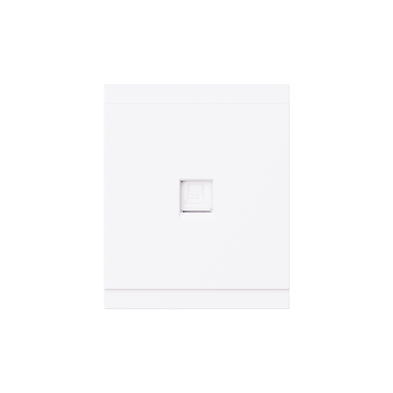 Розетка SETE компьютерная RJ45 кат6 с/у жемчуг IP20/IP44 KRANZ
