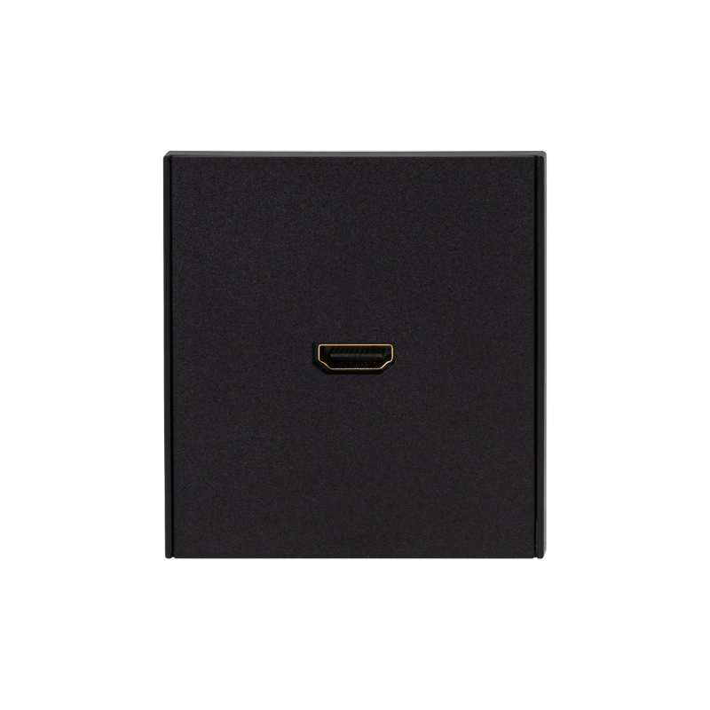 Розетка STRONG HDMI с/у антрацит KRANZ