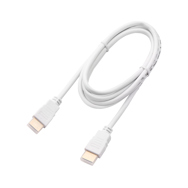 Кабель HDMI – HDMI 1.4, 2м, позолоченный, белый REXANT