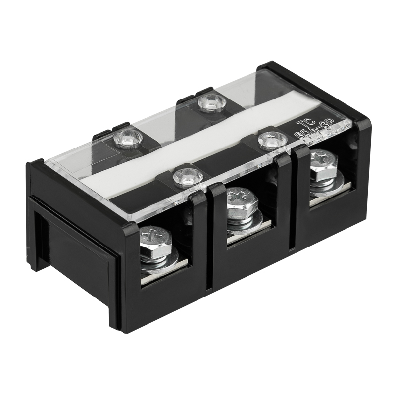 Блок зажимов клеммный БЗН ТС-603 16мм2 60A 3 пары REXANT