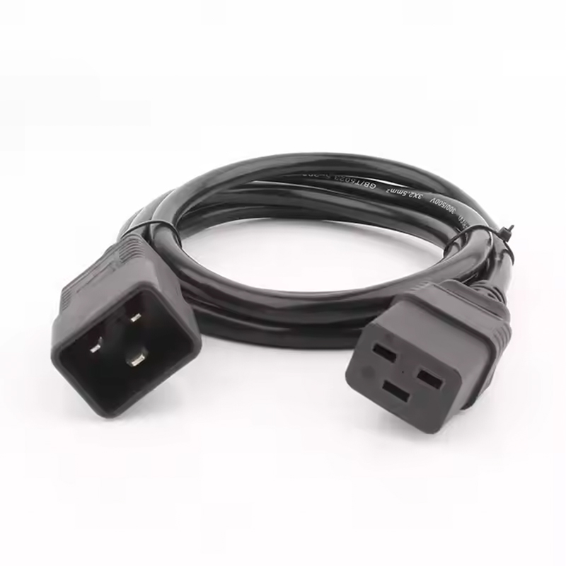 Шнур сетевой IEC 320 C19 – IEC 320 C20 3x1,5мм², 16A, длина 1,8м REXANT