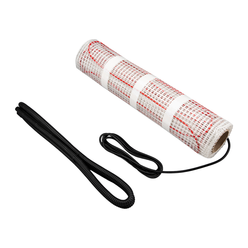 Теплый пол, нагревательный мат ЭКО 2НМ-9,0-1350 9м², 0,5х18м, 1350Вт двухжильный, с экраном PROconnect