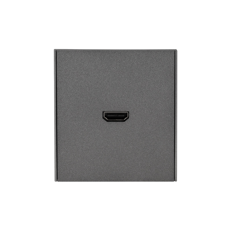 Розетка STRONG HDMI с/у графит KRANZ