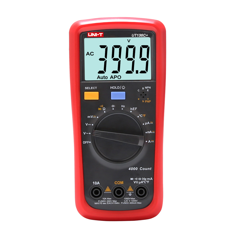 Мультиметр универсальный UNI-T UT136C+