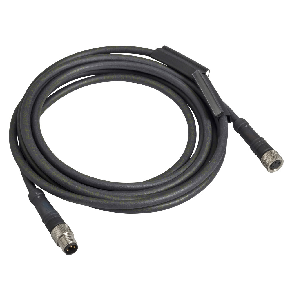 КАБЕЛЬ С КОННЕКТОРАМИ,М8, 3PIN, 2М, 60В