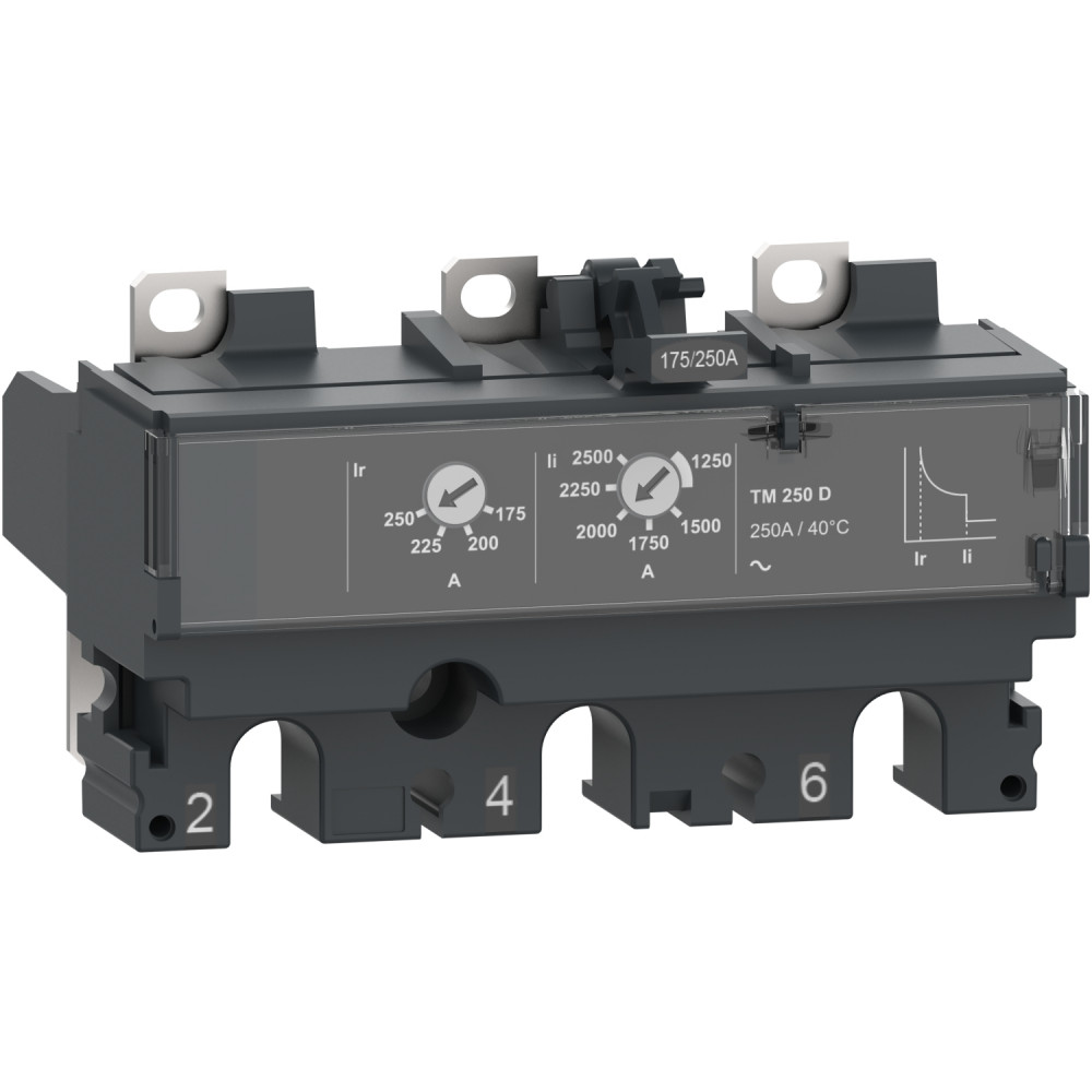 РАСЦЕПИТЕЛЬ NSX250 AC 3П3Т 160A TMD 
