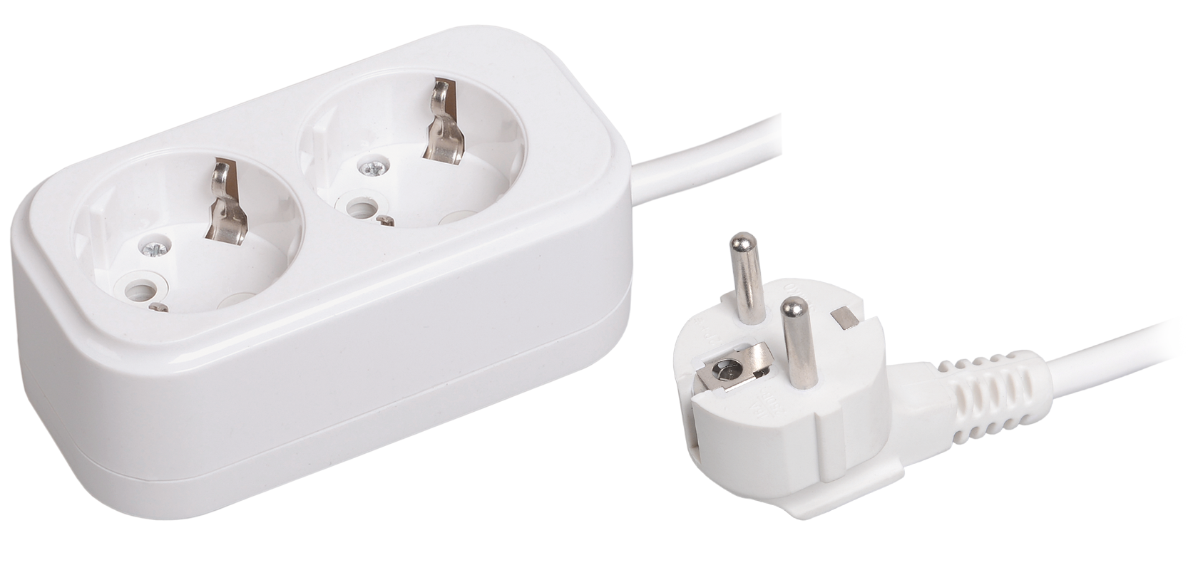 Удлинитель У02 2 места 2P+PE/1,5м 3х1мм2 16А/250В CLASSIC IEK