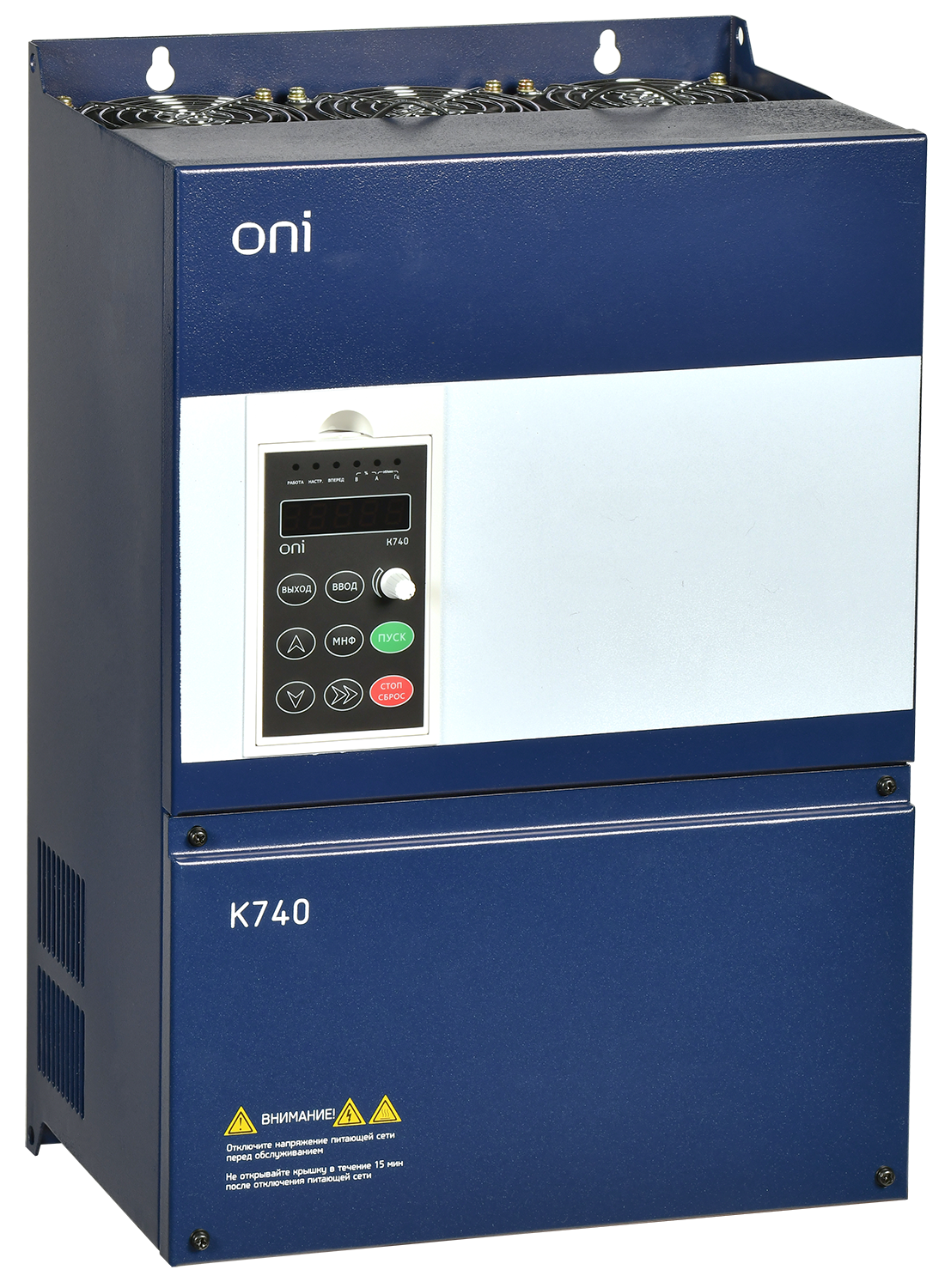 Преобразователь частоты K740 380В 3Ф 22-30кВт 45-60А Энкодер ONI