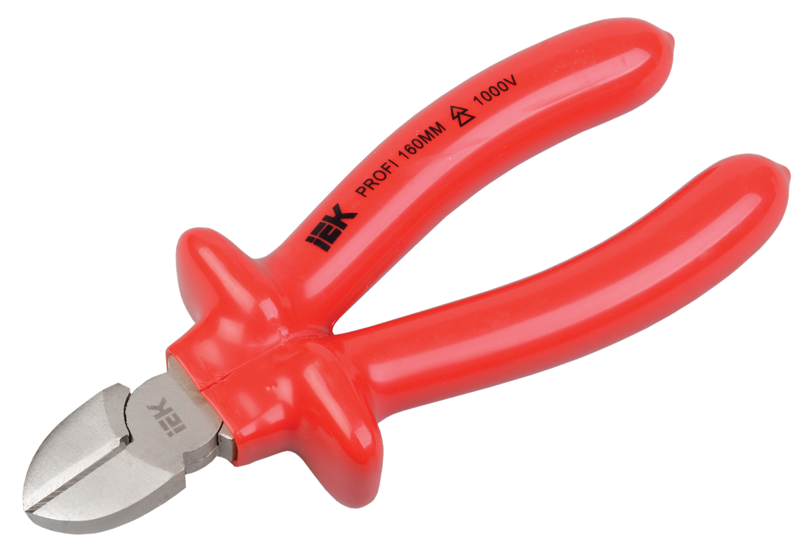 Кусачки боковые PROFI 160мм 1000В IEK