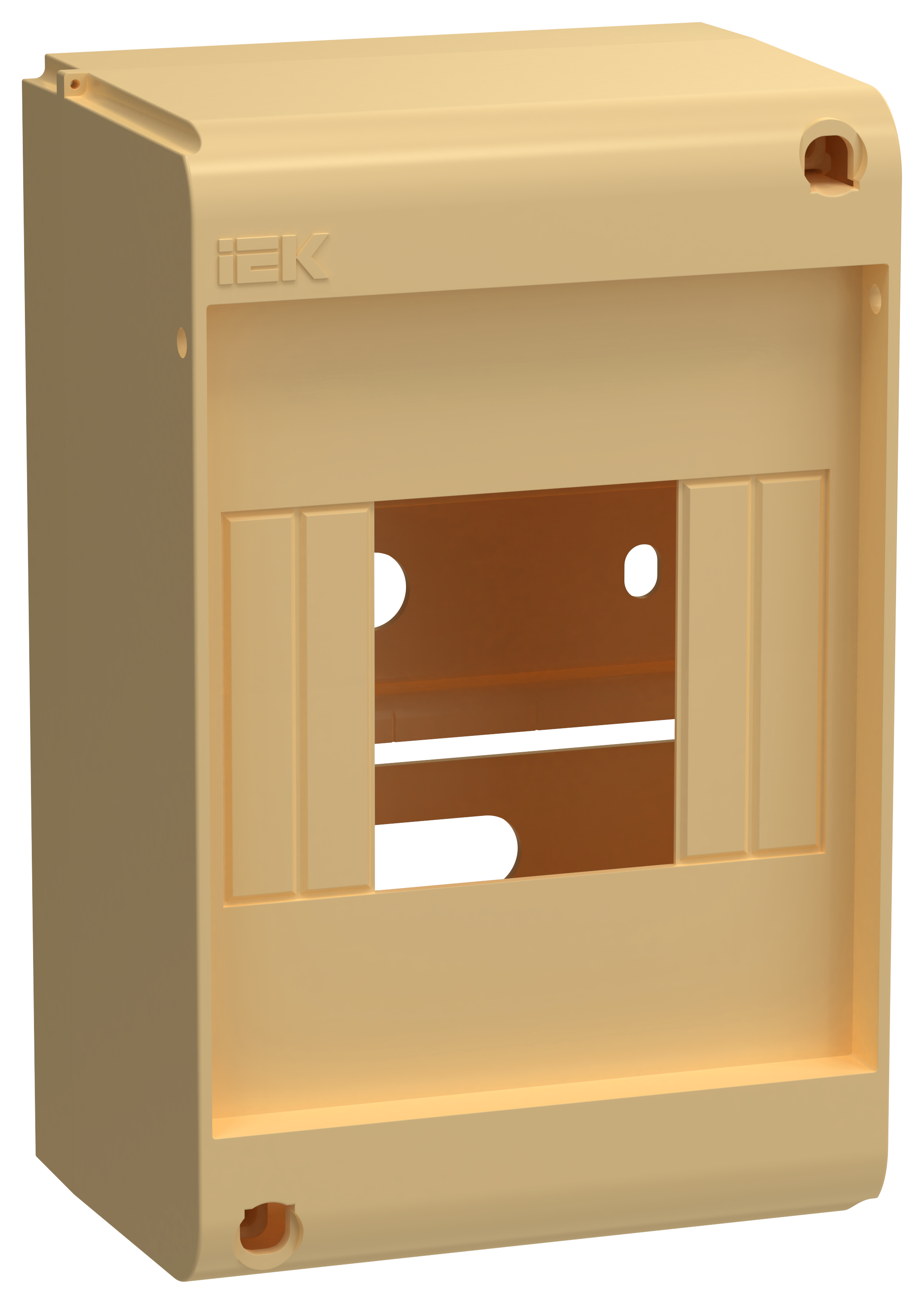 UNION Mini Корпус пластиковый КМПн-4 IP20 без двери сосна IEK