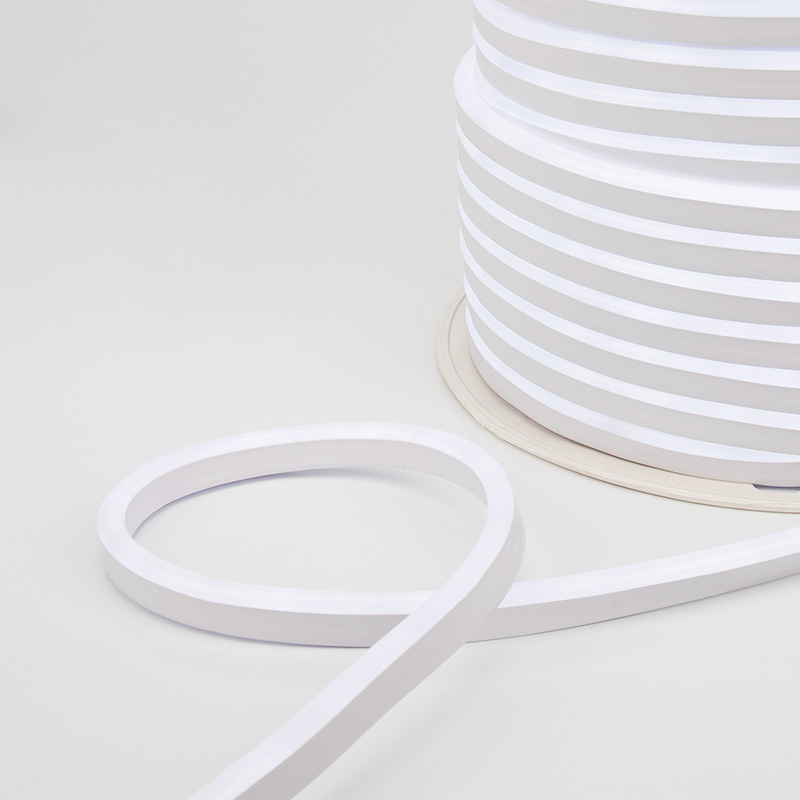 Гибкий неон NEON-NIGHT LED SMD 8х16 мм, односторонний белый, 120 LED/м, 20 м