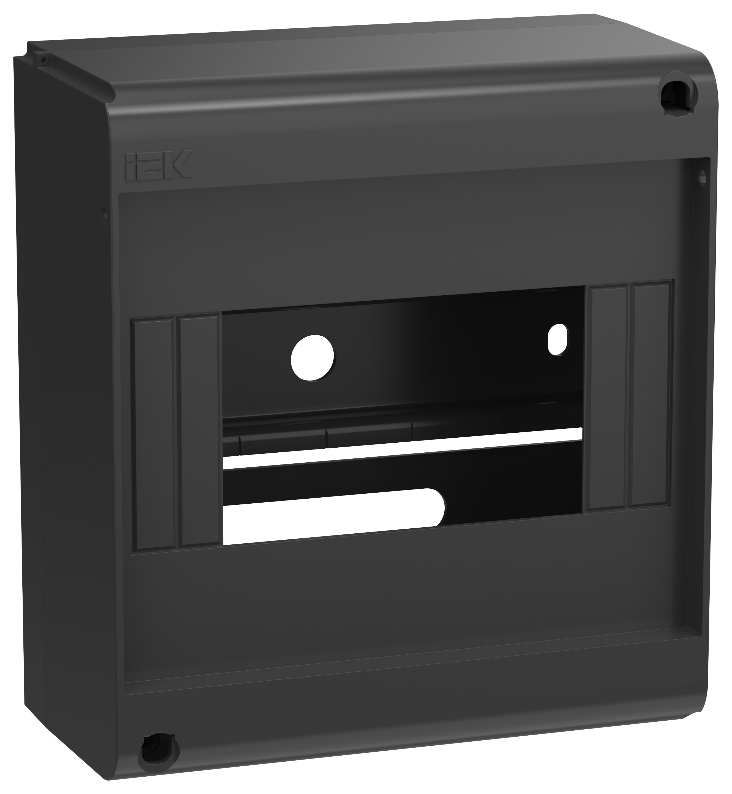 UNION Mini Корпус пластиковый КМПн-6 IP20 без двери черный IEK