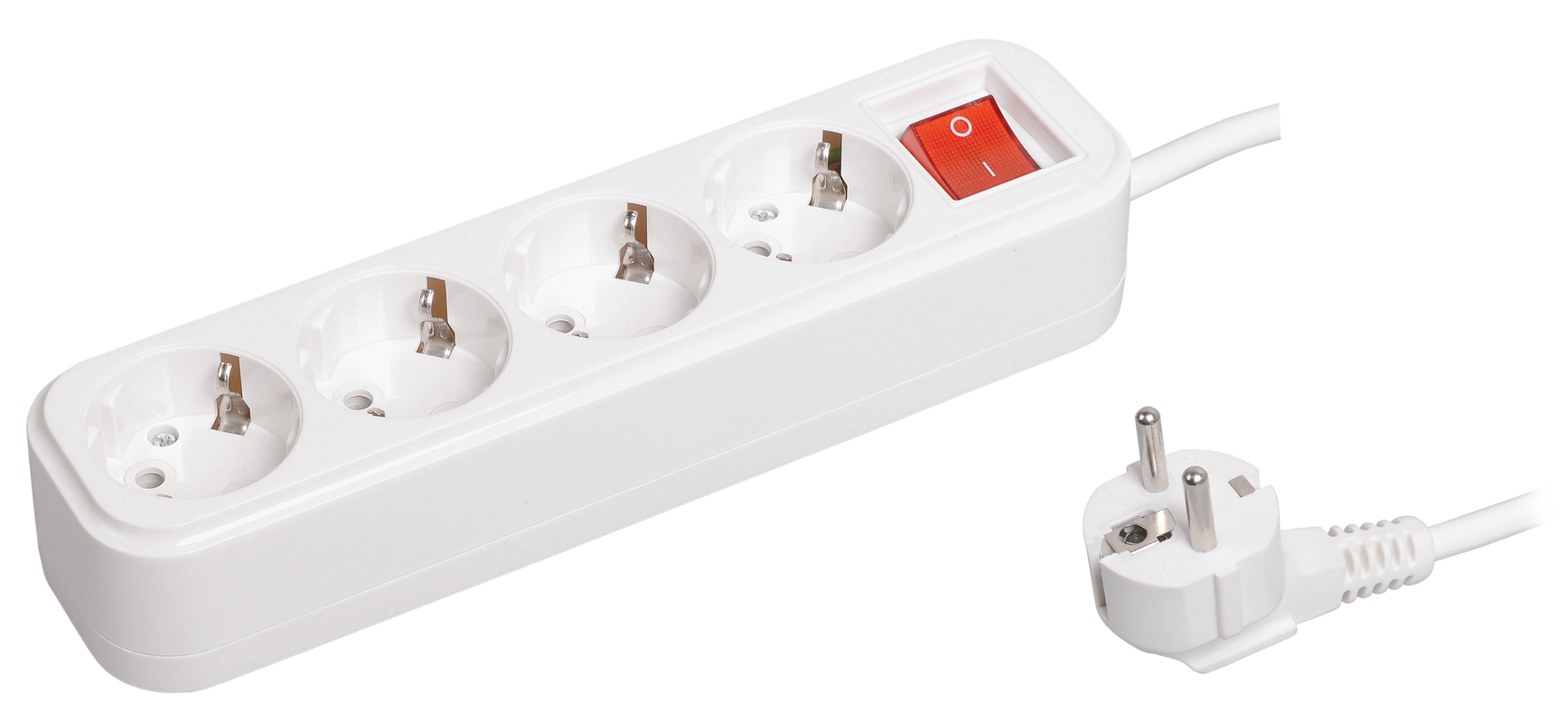 Удлинитель У04В 4 места 2P+PE/1,5м 3х1мм2 16А/250В CLASSIC IEK