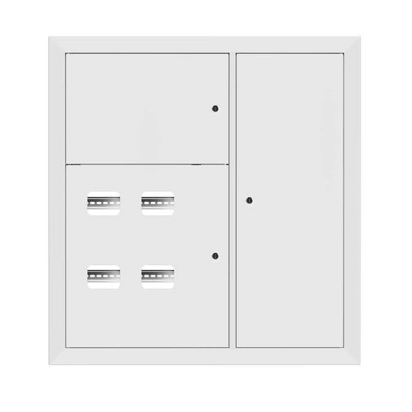 Щит этажный 4 кв. RAL9003 (1000x950x150) EKF PROxima