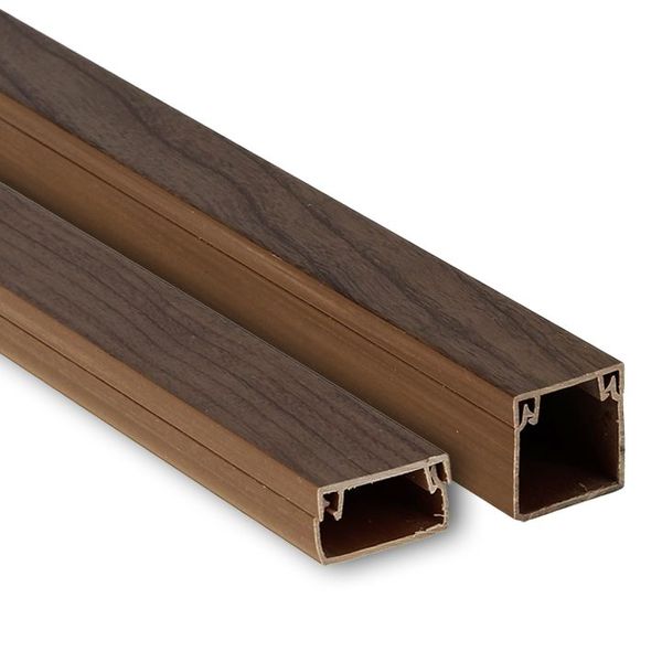 Канал кабельный (100x40) (24 м) темное дерево EKF-Plast