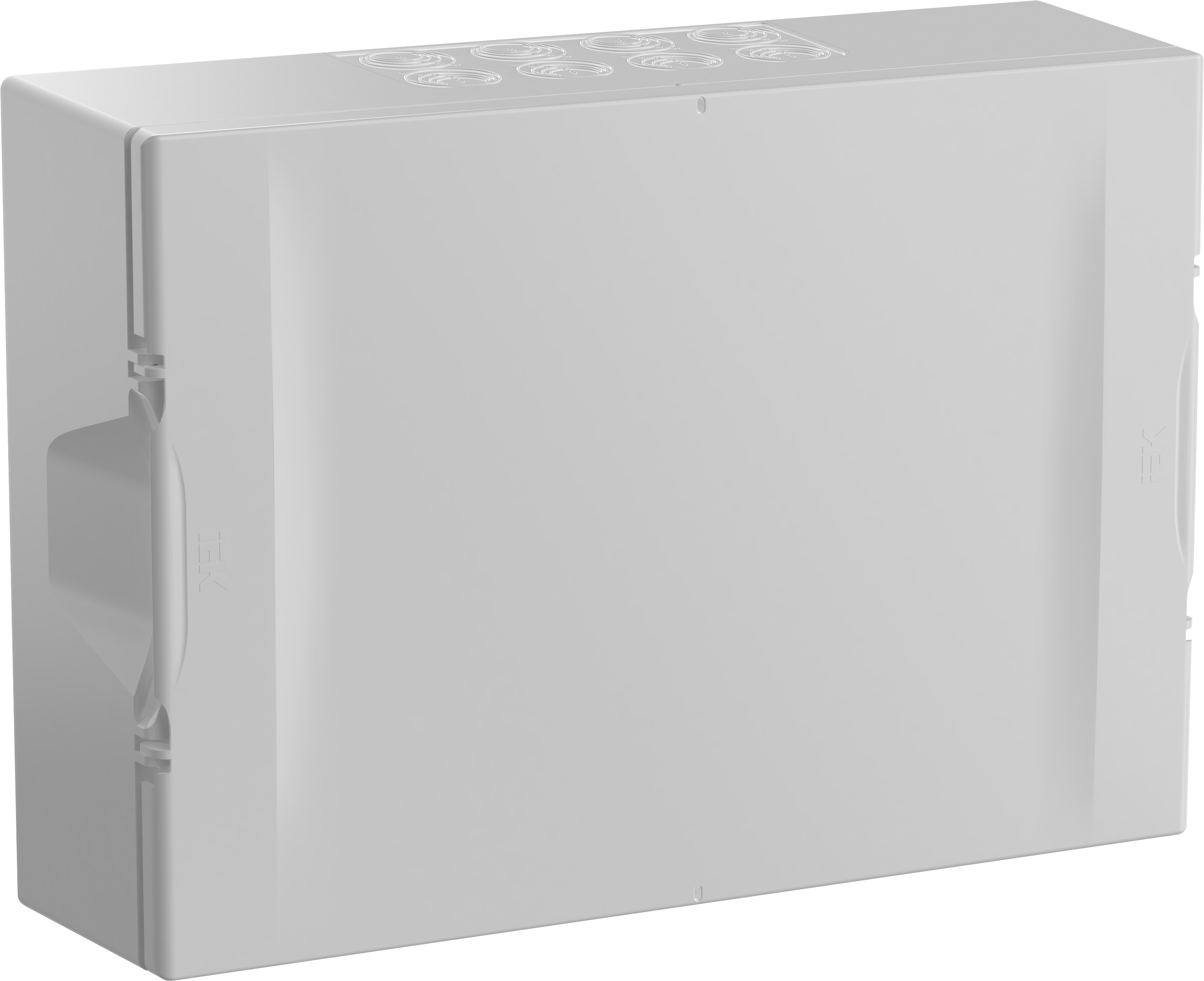 KREPTA Корпус пластиковый ЩРН-П-18 белая дверь IP40 IEK