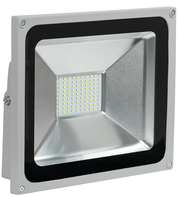 Прожектор светодиодный СДО 05-50 SMD IP65 серый IEK