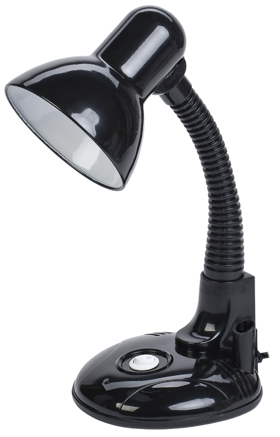 LIGHTING Светильник настольный 1005 с кармашком Е27 черный IEK