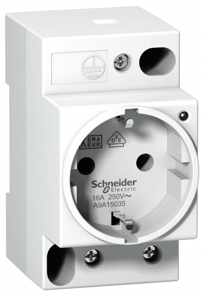 ЩИТ.РОЗ. iPC DIN 2П+T 16A 250В НЕМ C ИНД