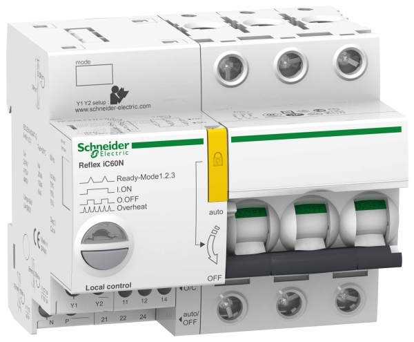 АВТ. ВЫКЛ. REFLEX iC60N 3П 63A C
