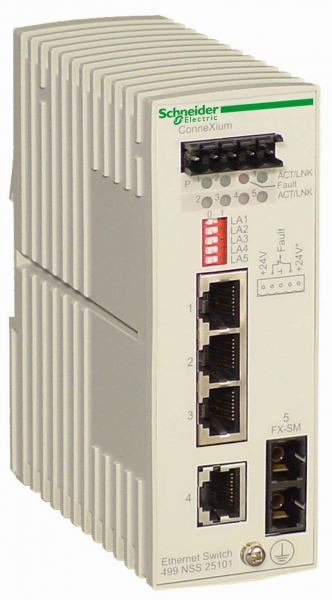 ETHERNET SWITCH - 4 ПОРТА 10/100 BASE-TX