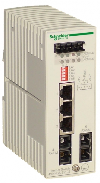ETHERNET SWITCH - 3 ПОРТА 10/100 BASE-TX