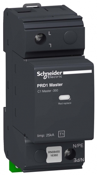 PRD1 MASTER ОПН 1P КЛ.1 СО СМЕН.КАРТ