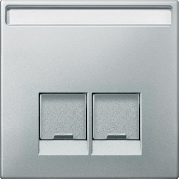 MERTEN ЦЕНТР.ПЛАТА д/комп. розетки RJ45, СТАЛЬ, SD