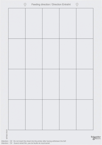 SD,ЭТИКЕТКИ ДЛЯ 1-, 2- ИЛИ 4-КН. ВЫКЛ,