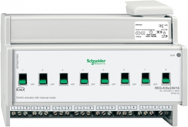АКТОР ДЛЯ ВЫКЛ REG-K/8X230/16 С РУЧ УПР