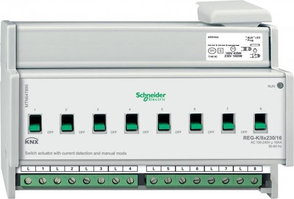 АКТОР ДЛЯ ВЫКЛ REG-K/8X230/16 С РУЧ УПР