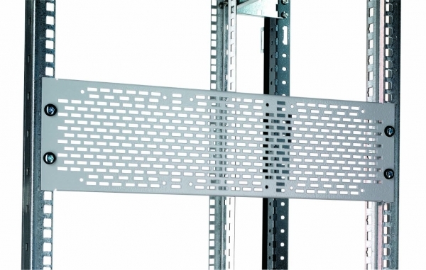 Панель вентиляционная 19" 3U RAL7035
