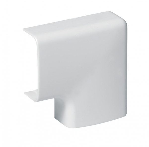 УГОЛ ПЛОСКИЙ 12X20 OptiLine MINI ПЛАСТИК БЕЛЫЙ