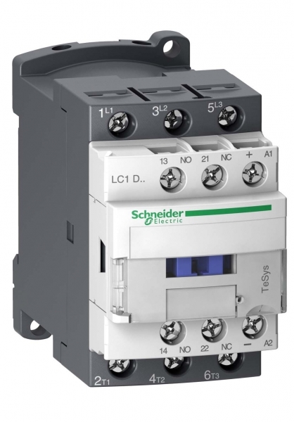 КОНТАКТОР.3Р,32A,НО+НЗ,24V-,2.4ВТ,РАСШ.