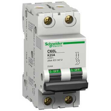 Автоматический выключатель C60L 2п 16А K