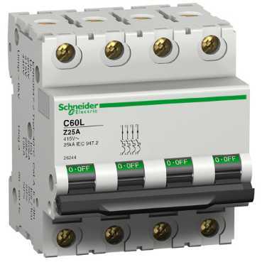 Автоматический выключатель C60L 4п 16А Z