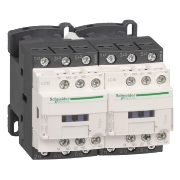 КОНТАКТОР РЕВЕРС. D 3Р,9 A,НО+НЗ, 277V 50/60 ГЦ,ЗАЖИМ ПОД ВИНТ,