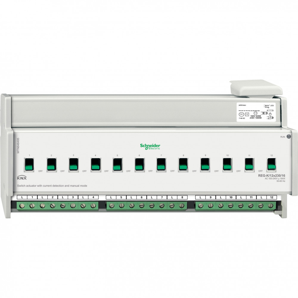 АКТОР ДЛЯ ВЫКЛ REG-K/12X230/16 С РУЧ УПР