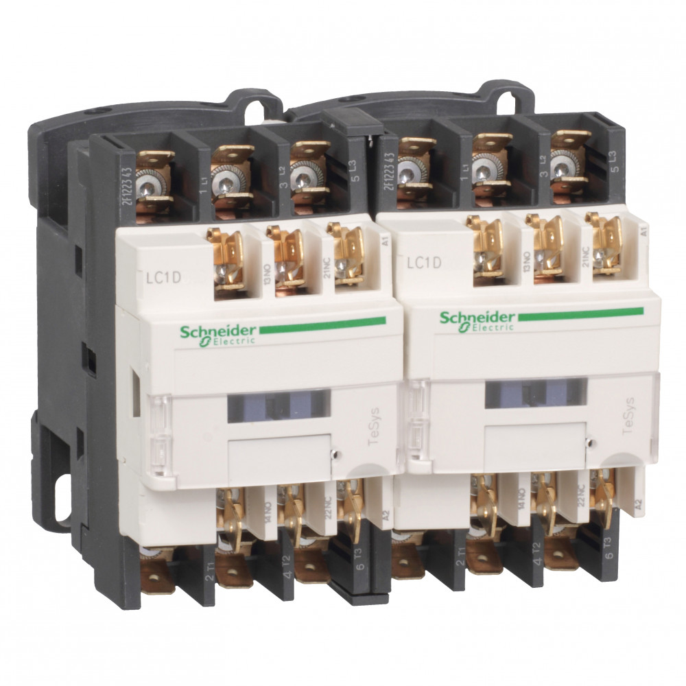 КОНТАКТОР РЕВЕРС.D 3Р,12A,24V AC ФАСТОН