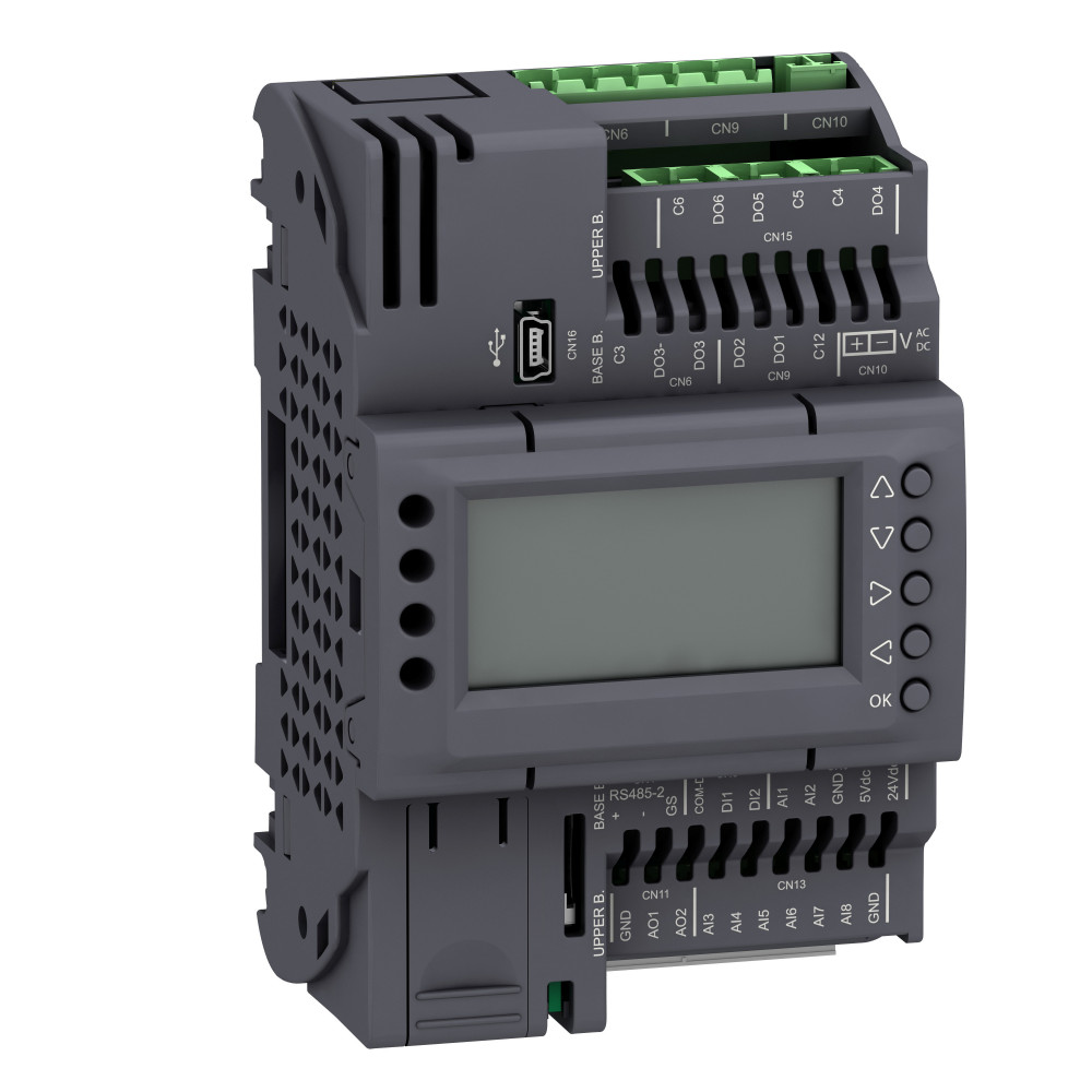 Опт ПЛК М172, дисплей, 18 I/O, 2xModbus