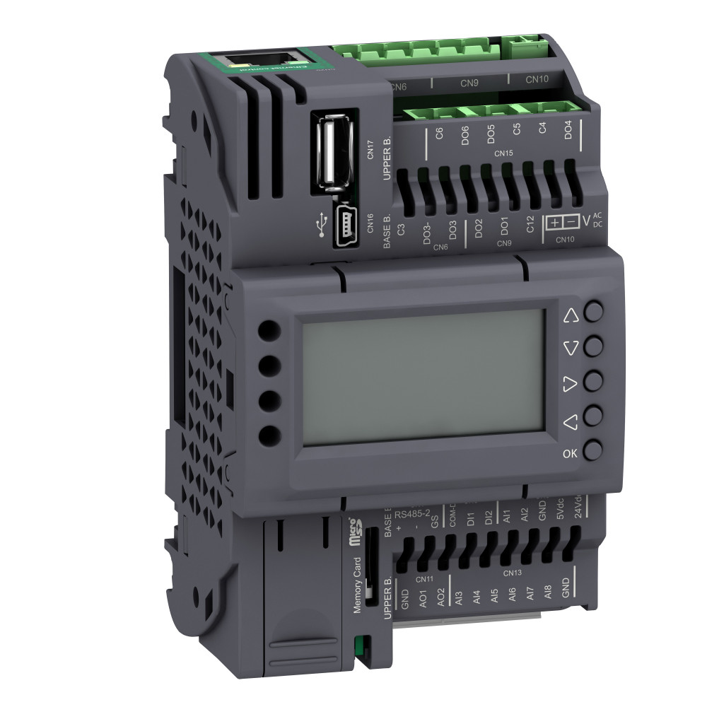 ПЛК М172, дисплей, 18 I/O, Eth, 2 RS485