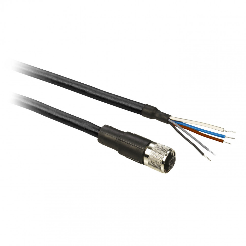 КАБ. С КОННЕКТ. М12,5 PIN, 2М,РАЗЪЕМ ПР.
