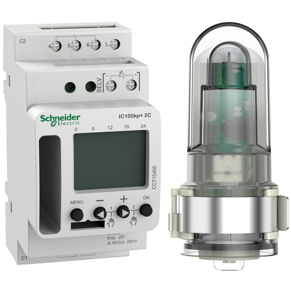 СУМЕРЕЧ. ВЫКЛ IC100kp+ 2С,прогр, BT excl