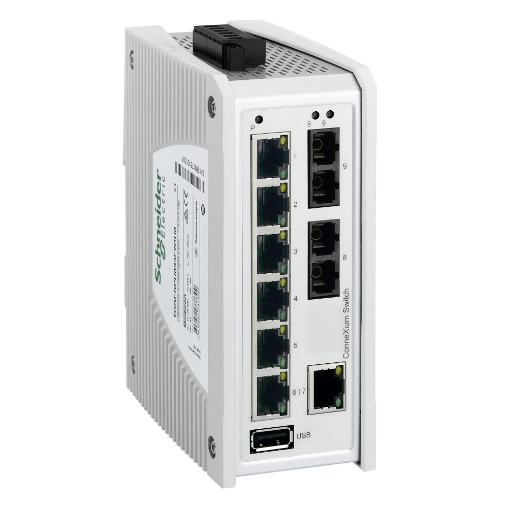 Коммутатор ConneXium неупр. 7TX/2FX-MM
