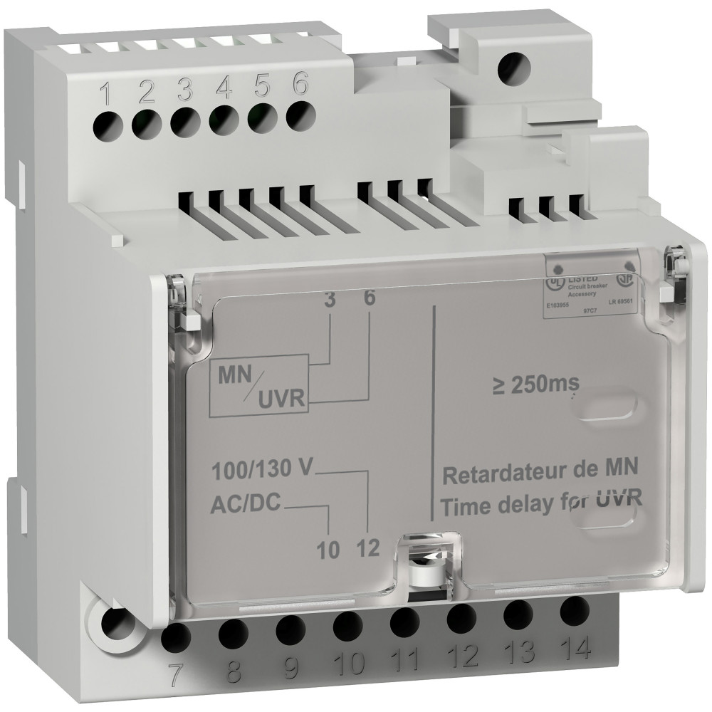 R MN 100/130 VAC/VDC НЕРЕГ. ЗАМЕДЛИТЕЛЬ