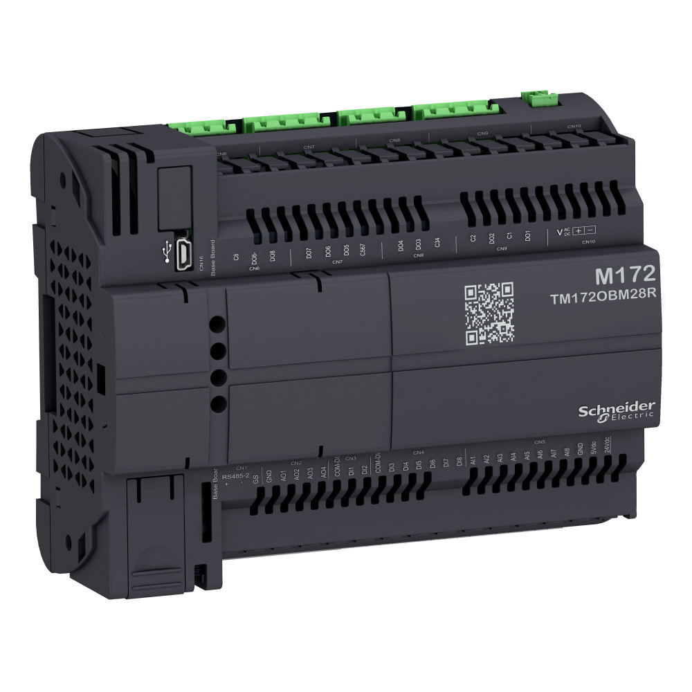M172 Оптим., 28 I/Os, 2 RS485 изол