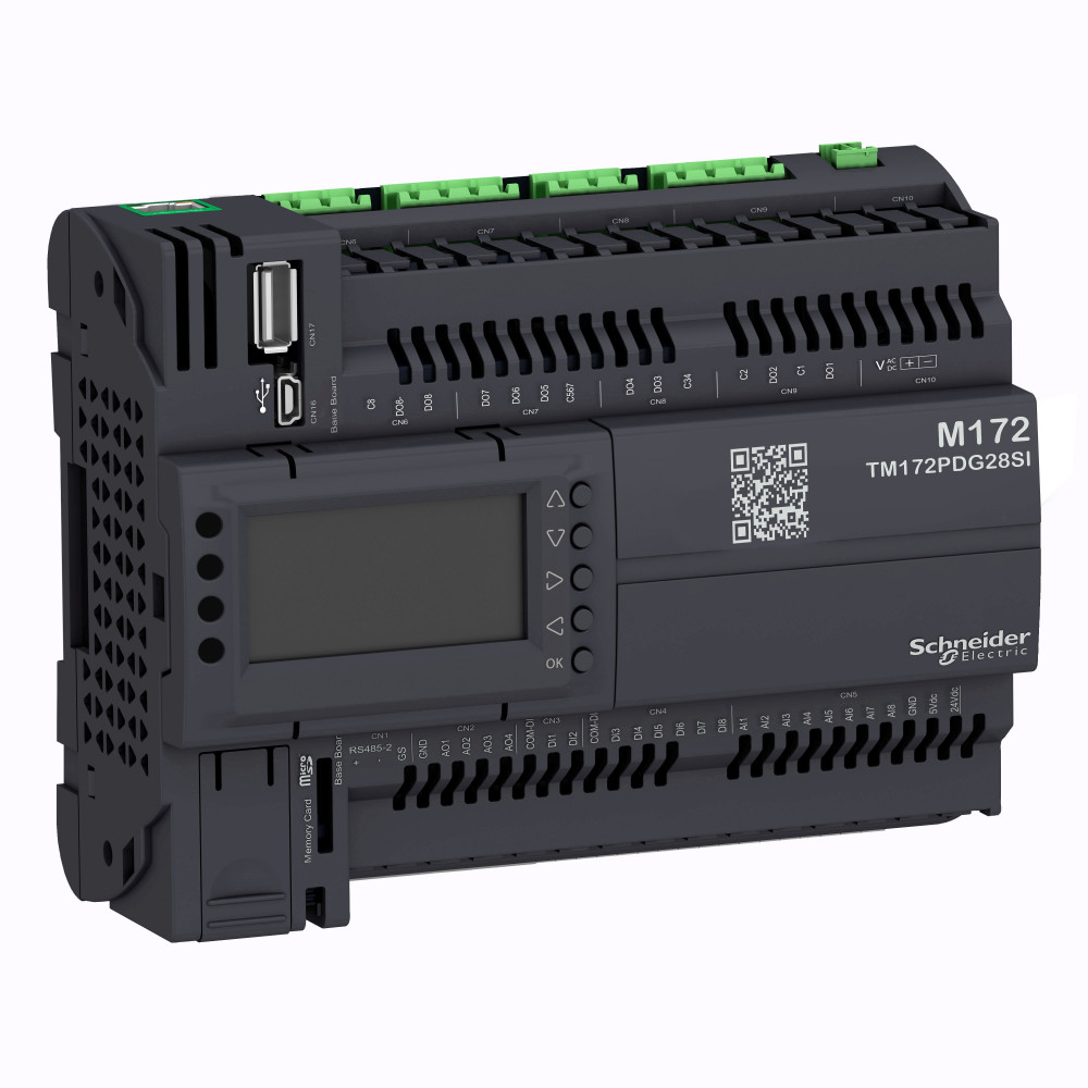 M172 Пр,дисп, 28I/O Eth 2RS485 2SSR изол